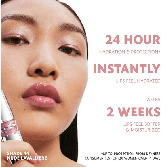 YSL Loveshine Lipstick 44 Nude Lavalliere - Picture 3 of 10